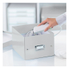 Leitz 6043 WOW petite boîte de rangement - blanc 211138 - 3