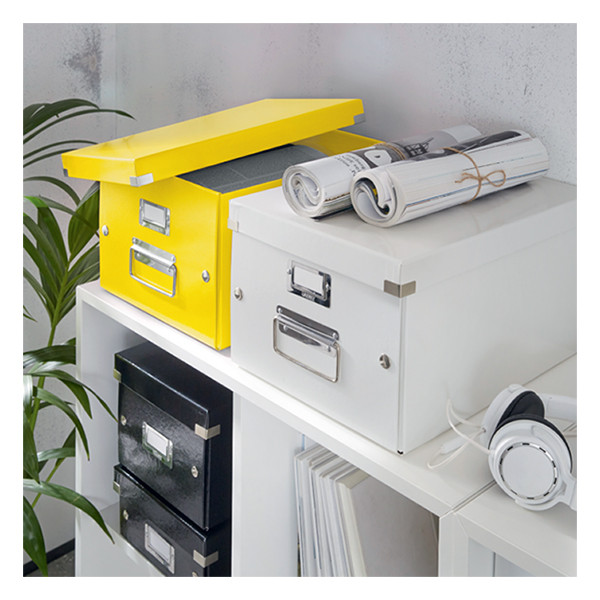 Leitz 6044 WOW boîte de rangement moyenne - jaune 226270 - 4