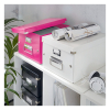 Leitz 6044 WOW boîte de rangement moyenne - rose métallisé 211154 - 4