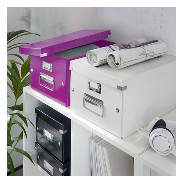 Leitz 6044 WOW boîte de rangement moyenne - violet 211748 - 4