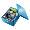Leitz 6045 WOW grande boîte de rangement - bleu 211750 - 2