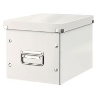 Leitz 6109 boîte de rangement cubique moyenne - blanc 226075