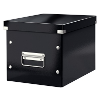 Leitz 6109 boîte de rangement cubique moyenne - noir 226082