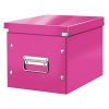 Leitz 6109 boîte de rangement cubique moyenne - rose 226076 - 1