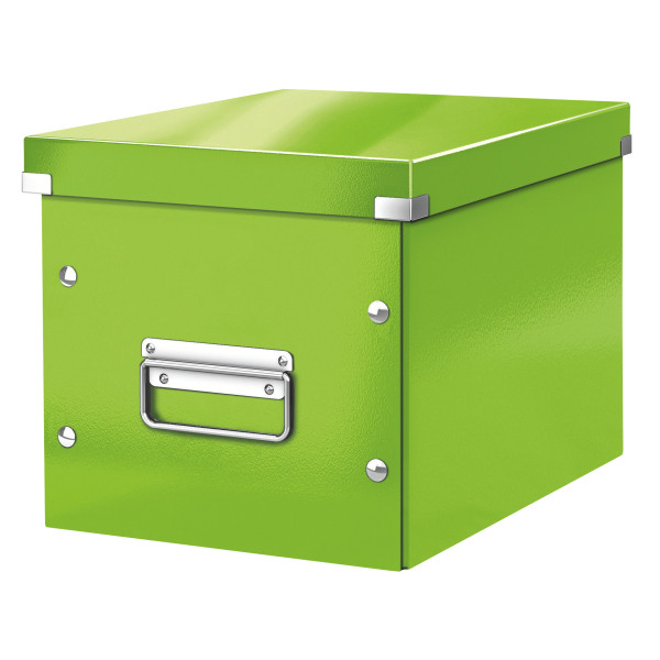 Leitz 6109 boîte de rangement cubique moyenne - vert 226263 - 1