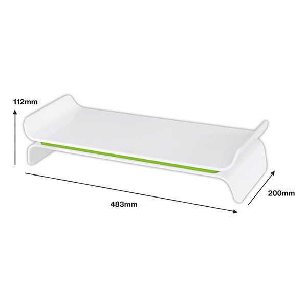 Leitz 6504 WOW support d'écran - vert 226282 - 4