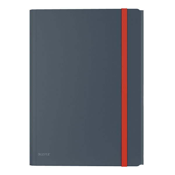 Leitz Cosy Mobile chemise à 3 rabats avec pochette - gris velours 226390 - 1