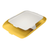 Leitz Cosy bac à courrier avec organiseur de bureau - jaune foncé 226421 - 1