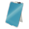 Leitz Cosy chevalet de bureau en verre avec marqueur - bleu serein 226428 - 1