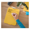 Leitz Cosy chevalet de bureau en verre avec marqueur - jaune foncé 226427 - 5