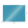 Leitz Cosy tableau en verre magnétique (60 x 40 cm) - bleu serein 226440 - 3