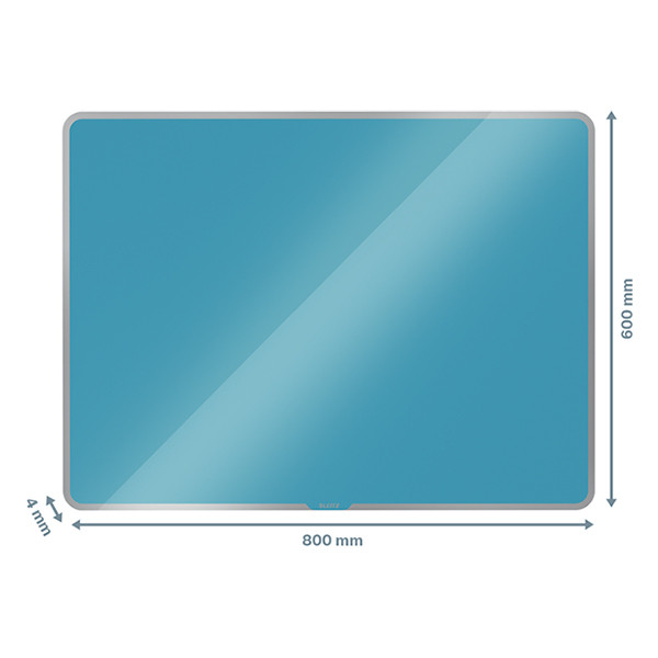 Leitz Cosy tableau en verre magnétique (80 x 60 cm) - bleu serein 226443 - 3