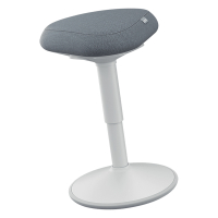 Leitz Ergo Active avec assise confortable et réglage pneumatique - gris clair 202757