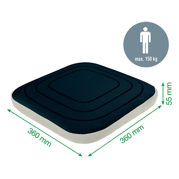 Leitz Ergo Active coussin d'assise - gris foncé 202751 - 4