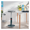 Leitz Ergo Cosy tabouret ergonomique assis/debout - gris 227600 - 4