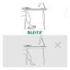 Leitz Ergo repose-pieds réglable - gris 202546 - 4