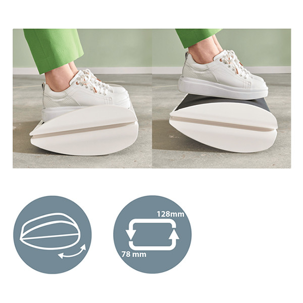 Leitz Ergo repose-pieds réglable - gris 202546 - 5