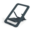 Leitz Ergo support pour ordinateur portable réglable ultra-plat en aluminium - gris foncé 202509 - 1