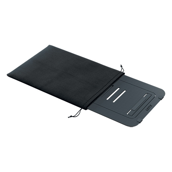 Leitz Ergo support pour ordinateur portable réglable ultra-plat en aluminium - gris foncé 202509 - 4