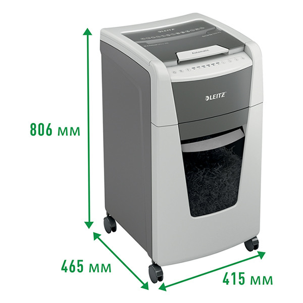 Leitz IQ Auto+ Office 300 déchiqueteuse petits copeaux 226508 - 4