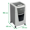 Leitz IQ Auto+ Office 300 déchiqueteuse petits copeaux 226508 - 4