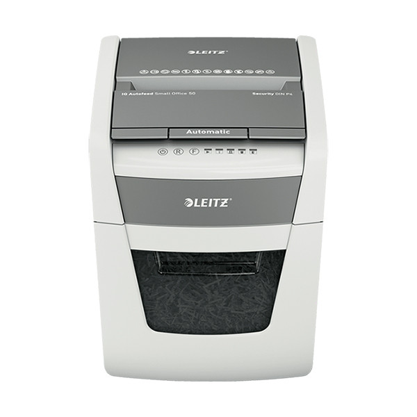 Leitz IQ Auto+ Small Office 50X déchiqueteuse petits copeaux 227622 - 1