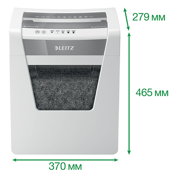 Leitz IQ Office déchiqueteuse micro-copeaux - blanc 226115 - 4