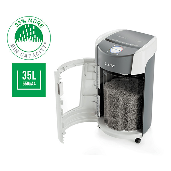 Leitz IQ OptiMax Office déchiqueteuse micro-copeaux 227640 - 6