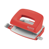 Leitz NeXXt Recycle mini perforatrice 2 trous (10 feuilles) - rouge 227608 - 1