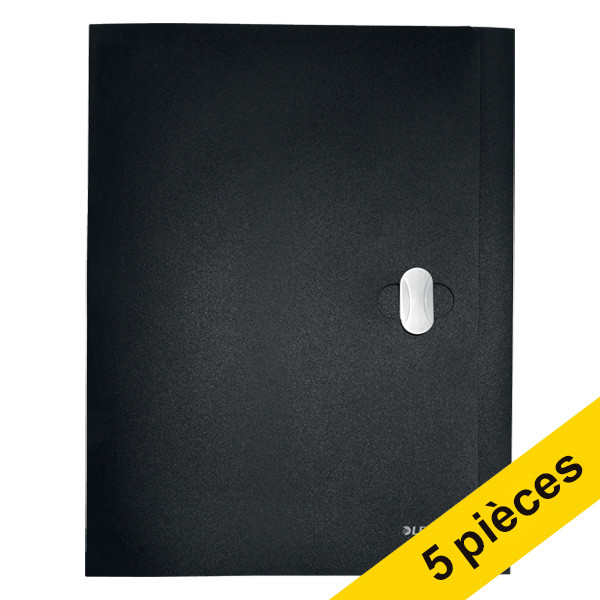 Offre : 5x Leitz Recycle porte-documents 30 mm (250 feuilles) - noir 280026 - 1