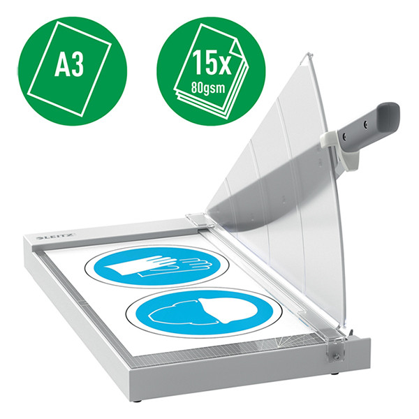 Leitz Precision Office massicot à levier 15 feuilles (A3) 226581 - 3