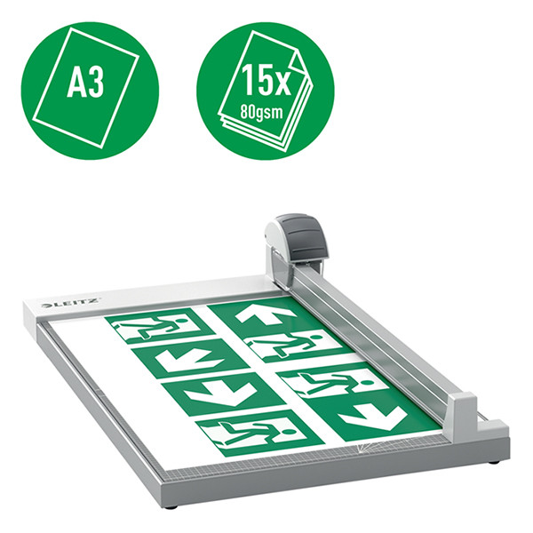 Leitz Precision Office massicot à roulette 15 feuilles (A3) 226587 - 2