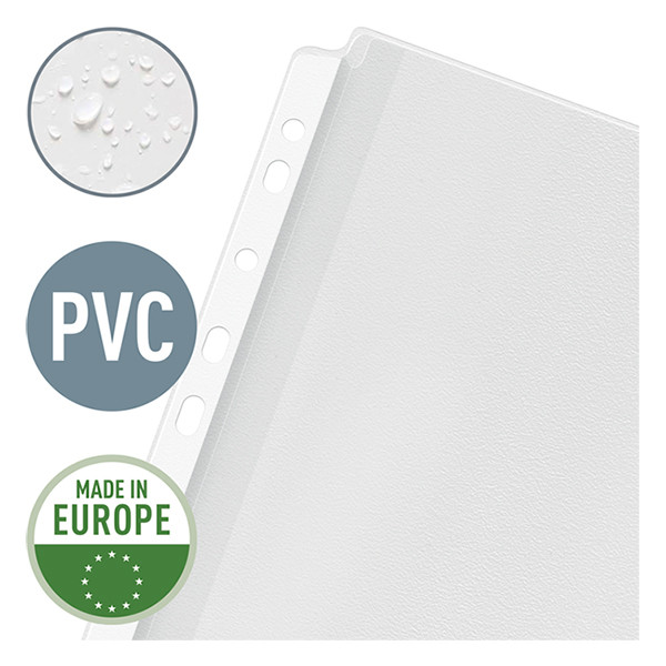 Leitz Premium pochette perforée à soufflet 11 trous A4 170 microns (10 pièces) 211486 - 2