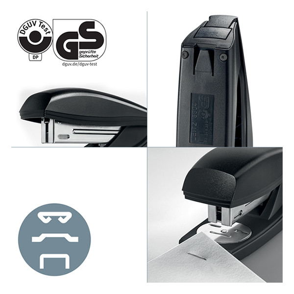 Leitz Recycle agrafeuse en plastique (30 feuilles) - noir 226501 - 2