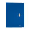 Leitz Recycle chemise à 3 rabats A4 en plastique avec fermeture - bleu 227562 - 1