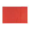 Leitz Recycle chemise cartonnée à 3 rabats A4 - rouge 227553 - 1