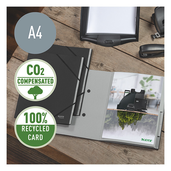 Leitz Recycle dossier de tri (6 onglets) - noir 226482 - 5