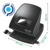 Leitz Recycle perforatrice à 2 trous (30 feuilles) - noir 226497 - 4