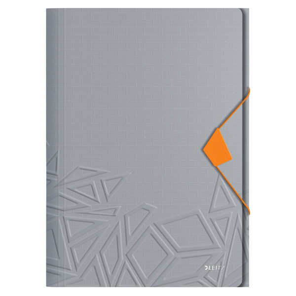 Leitz Urban Chic chemise à élastique en plastique - gris foncé 226541 - 1