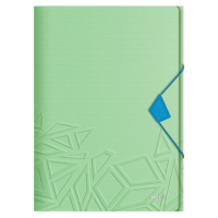 Leitz Urban Chic chemise à 3 rabats en plastique - vert 226540