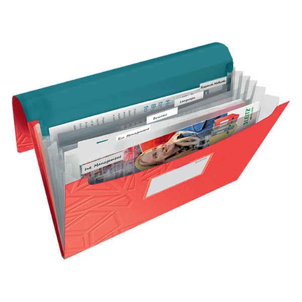 Leitz Urban Chic trieur (5 compartiments) - rouge 226563 - 3