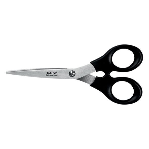 Leitz ciseaux en acier inoxydable 165 mm - noir 227664 - 1