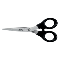 Leitz ciseaux en acier inoxydable 165 mm - noir 227664