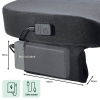 Leitz iComfi coussin de siège chauffant ergonomique - gris foncé 401302 - 5