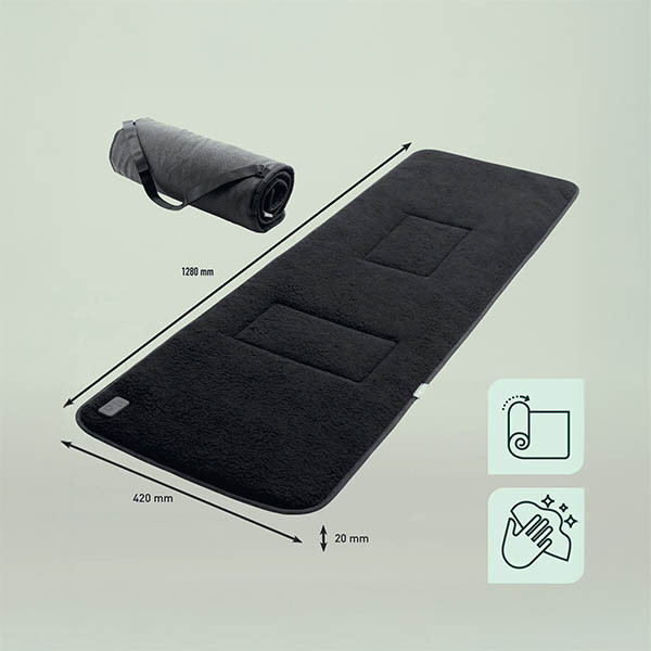 Leitz iComfi housse de chaise chauffante - gris foncé 401303 - 3