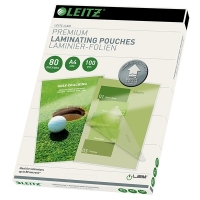 Leitz iLAM pochette de plastification A4 brillante 2x80 microns (100 pièces) 211086