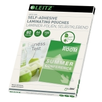 Leitz iLAM pochette de plastification auto-adhésive A4 brillante 2x80 microns (100 pièces) 211118