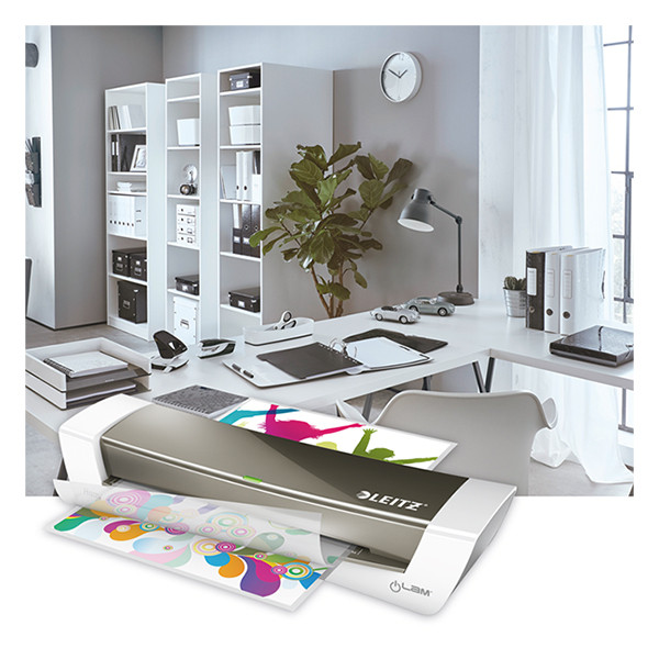 Leitz iLam A4 Home Office plastifieuse - gris 226024 - 5