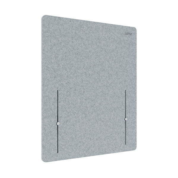 Leitz panneau de séparation de bureau réglable en hauteur 60 x 70 - gris 243787 - 2