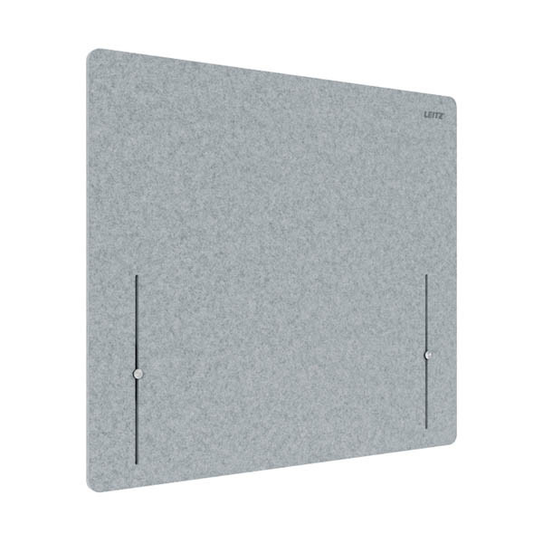 Leitz panneau de séparation de bureau réglable en hauteur 70 x 80 - gris 243788 - 2